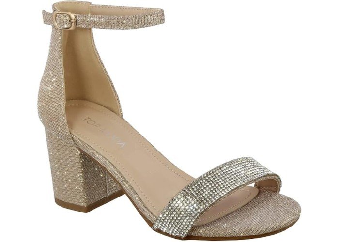 Ankle Strap Dressy High Heel Sandal